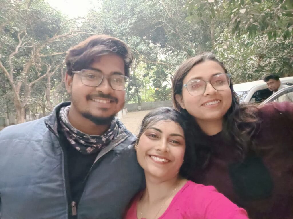 Sourav Roy & Sriparna Biswas (Volunteer)